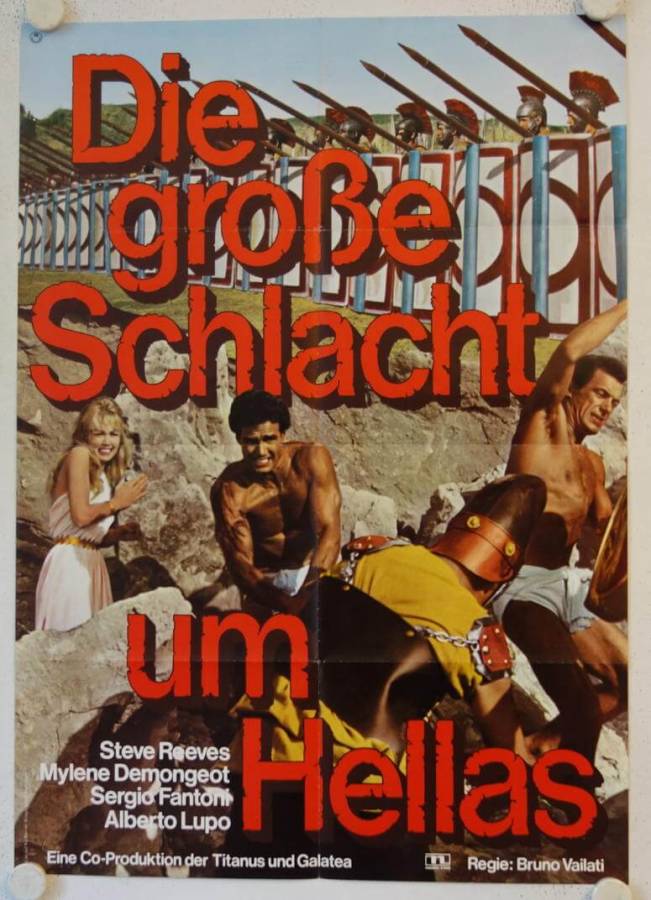 The Giant of Marathon re-release german movie poster